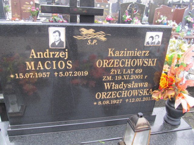 Władysława Orzechowska 1927 Kołbiel - Grobonet - Wyszukiwarka osób pochowanych