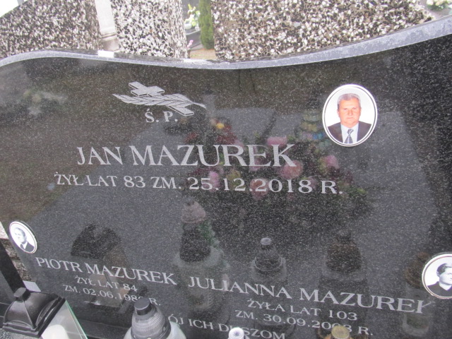 Jan Mazurek 1935 Kołbiel - Grobonet - Wyszukiwarka osób pochowanych