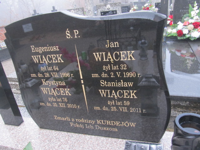 Krystyna Wiącek Kołbiel - Grobonet - Wyszukiwarka osób pochowanych