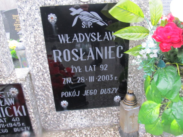 Władysław Rosłaniec Kołbiel - Grobonet - Wyszukiwarka osób pochowanych