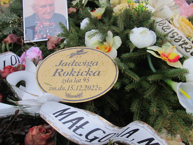 Jadwiga Rokicka 1950 Kołbiel - Grobonet - Wyszukiwarka osób pochowanych