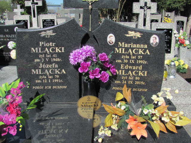 Edward Mlącki 1934 Kołbiel - Grobonet - Wyszukiwarka osób pochowanych