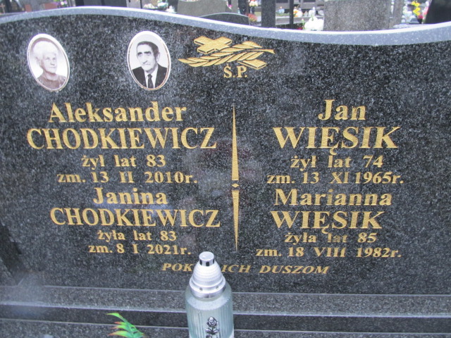 Aleksander Chodkiewicz Kołbiel - Grobonet - Wyszukiwarka osób pochowanych