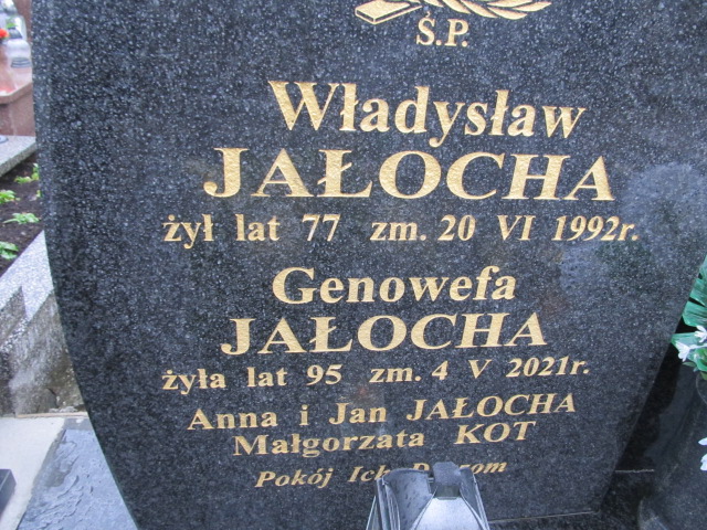 Jan Jałocha Kołbiel - Grobonet - Wyszukiwarka osób pochowanych