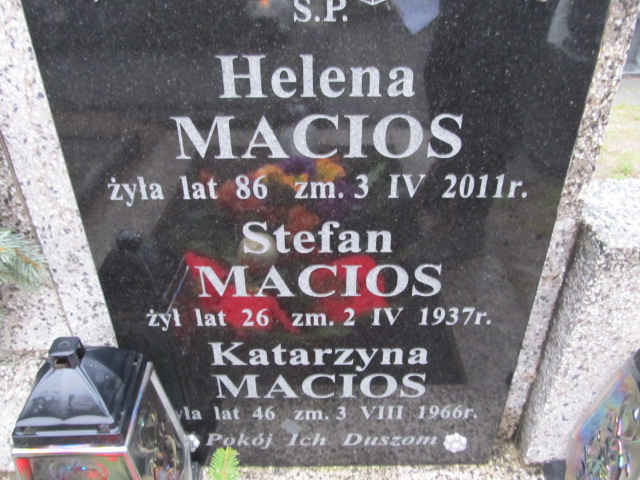 Stefan Macios Kołbiel - Grobonet - Wyszukiwarka osób pochowanych