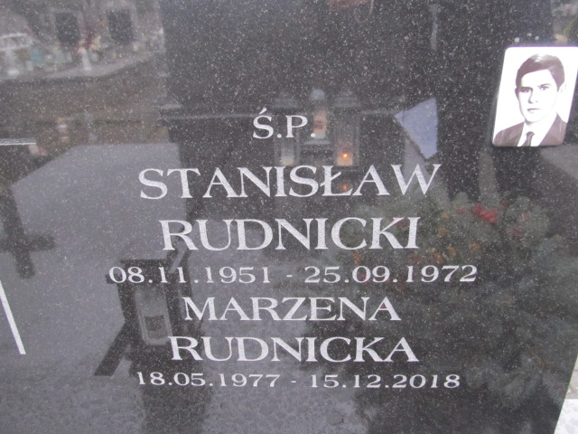 Marzena Rudnicka 1977 Kołbiel - Grobonet - Wyszukiwarka osób pochowanych