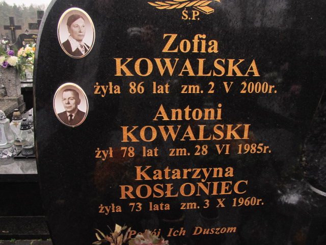 Piotr Rosłaniec Kołbiel - Grobonet - Wyszukiwarka osób pochowanych