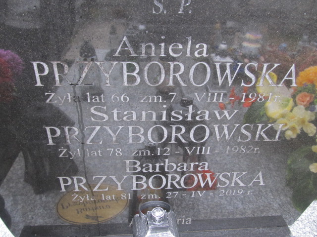 Barbara Przyborowska 1937 Kołbiel - Grobonet - Wyszukiwarka osób pochowanych