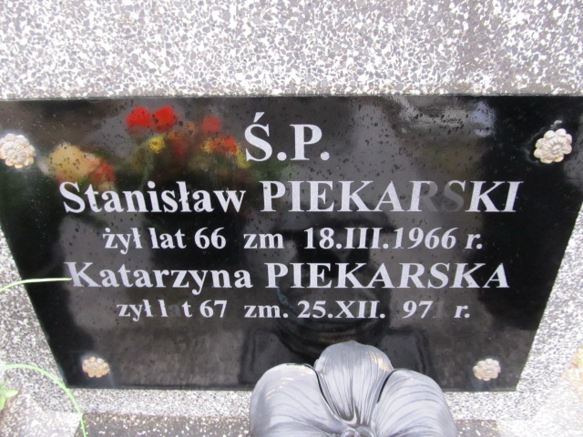 Katarzyna Piekarska Kołbiel - Grobonet - Wyszukiwarka osób pochowanych